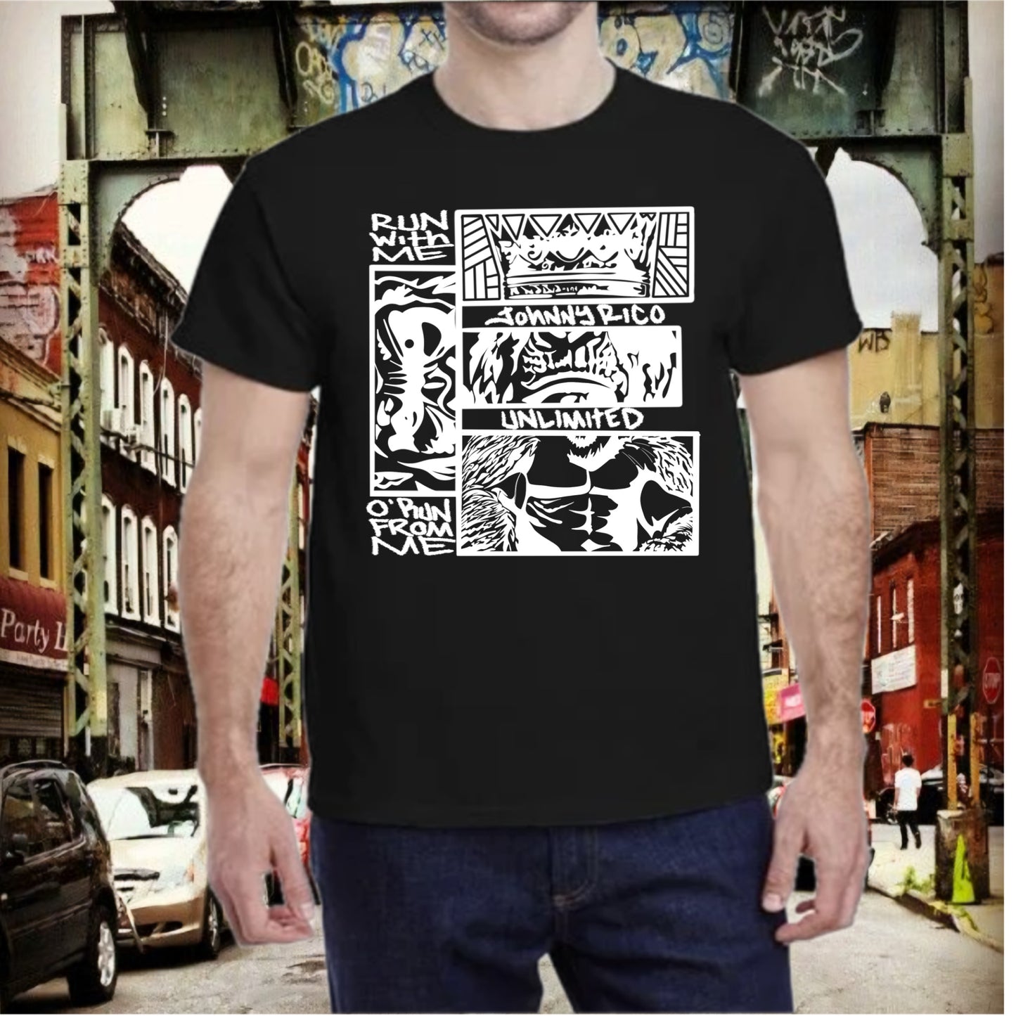 The watcher short leave graphic t