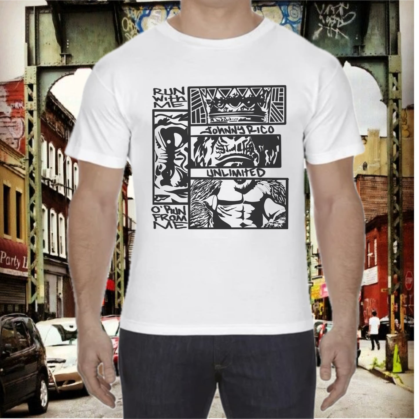 The watcher short leave graphic t